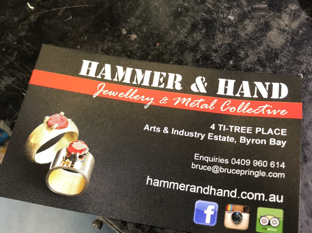 Hammer and Hand Byron Bay  Jewellery and Metal Collective景点图片