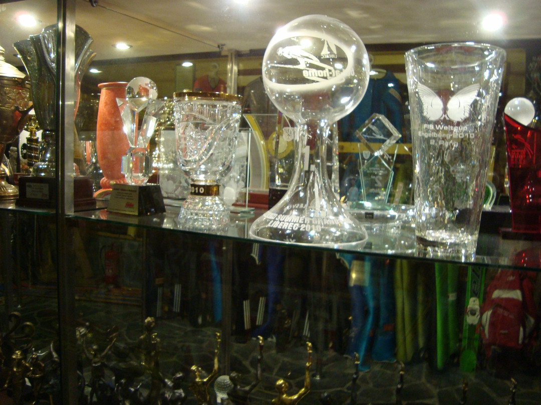 Wisla旅游景点-Sports trophies of Adam Małysz