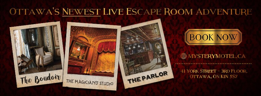 Escape Manor Byward Market-渥太华必去景点