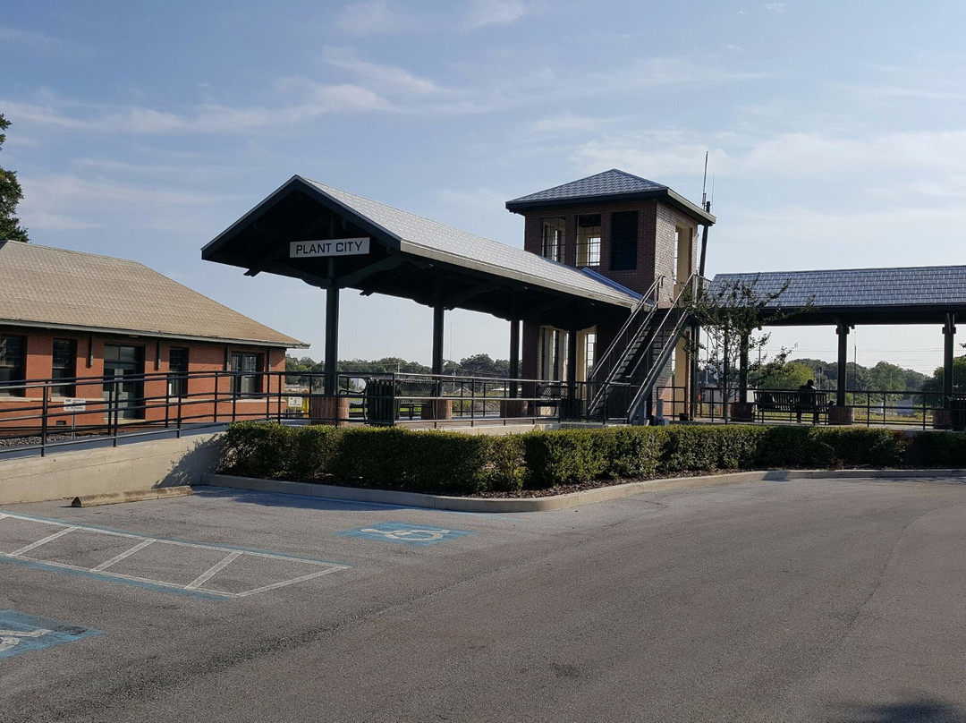 Plant City Train Viewing Platform-普兰特城必去景点