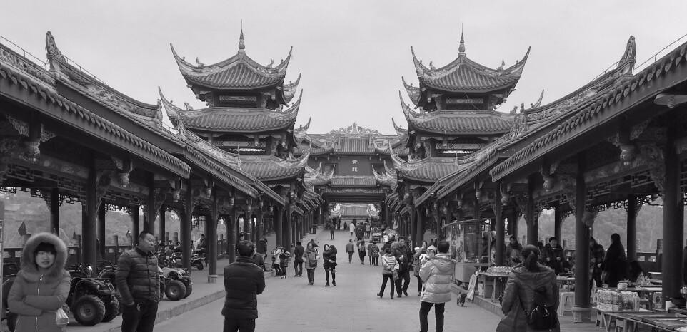黄龙溪廊桥-双流县必去景点