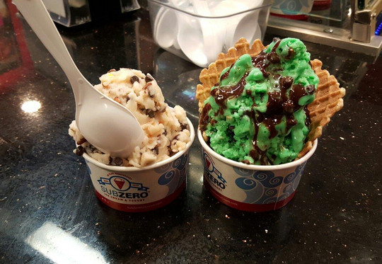 Sub Zero Nitrogen Ice Cream