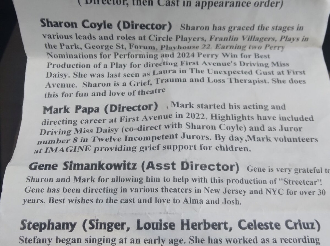 First Avenue Playhouse Dessert Theatre-Atlantic Highlands必去景点