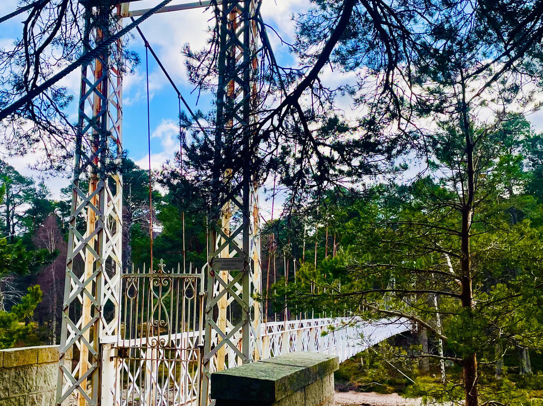 Invercauld Suspension Bridge-Braemar必去景点