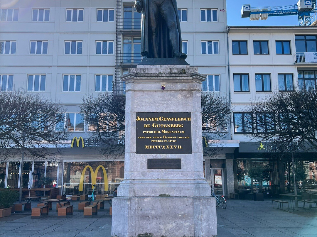 Gutenberg-Denkmal-美因茨必去景点