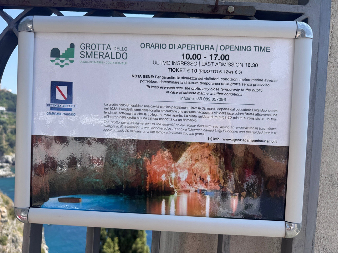 Grotta dello Smeraldo-康加德马里尼必去景点
