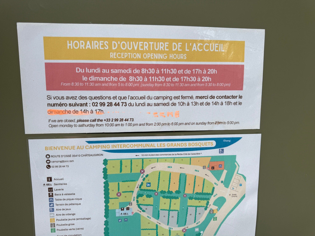 Camping intercommunal Les grands bosquets