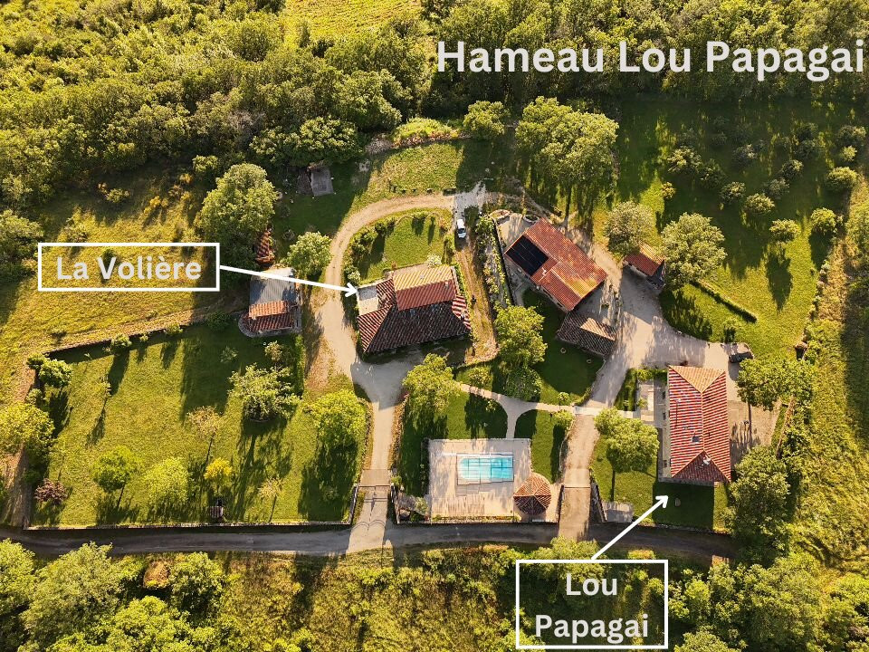 Saint-Antonin Noble Val酒店住宿-Lou Papagai