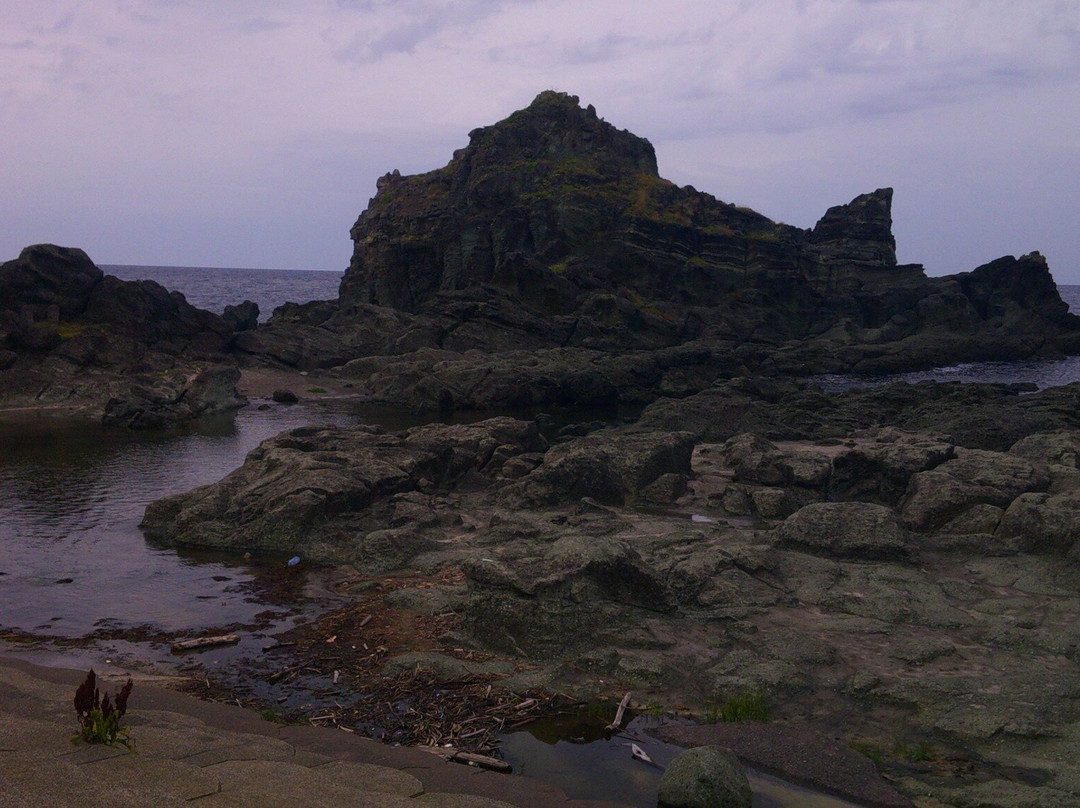 Senjyojiki Beach-深浦町必去景点