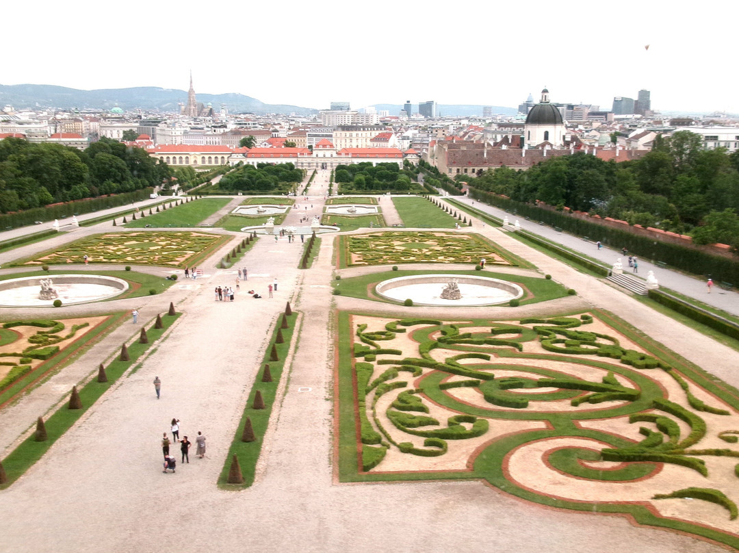Jardines de Belvedere-维也纳必去景点