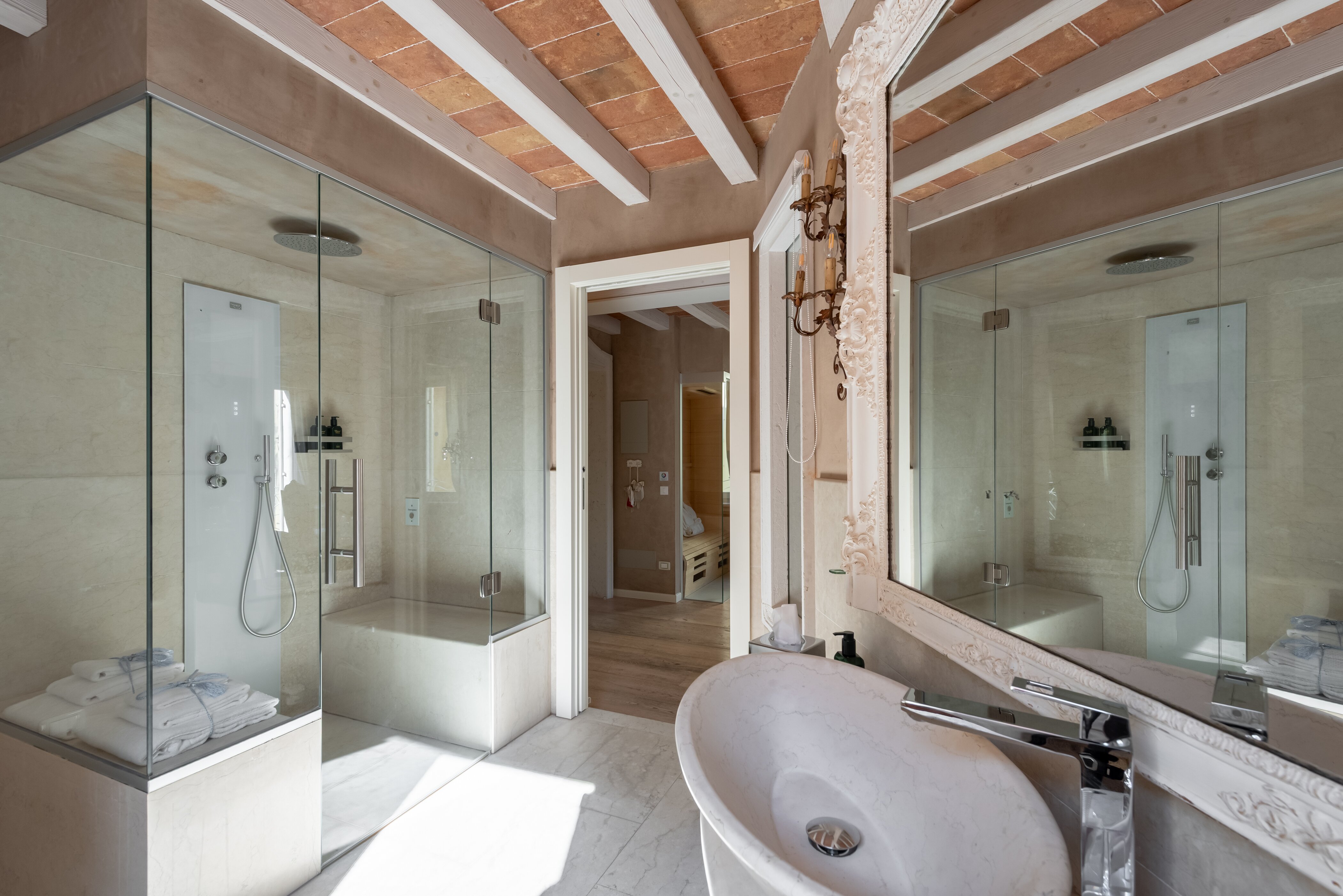 Regia Rosetta - Royal Rooms Borghetto-浴室