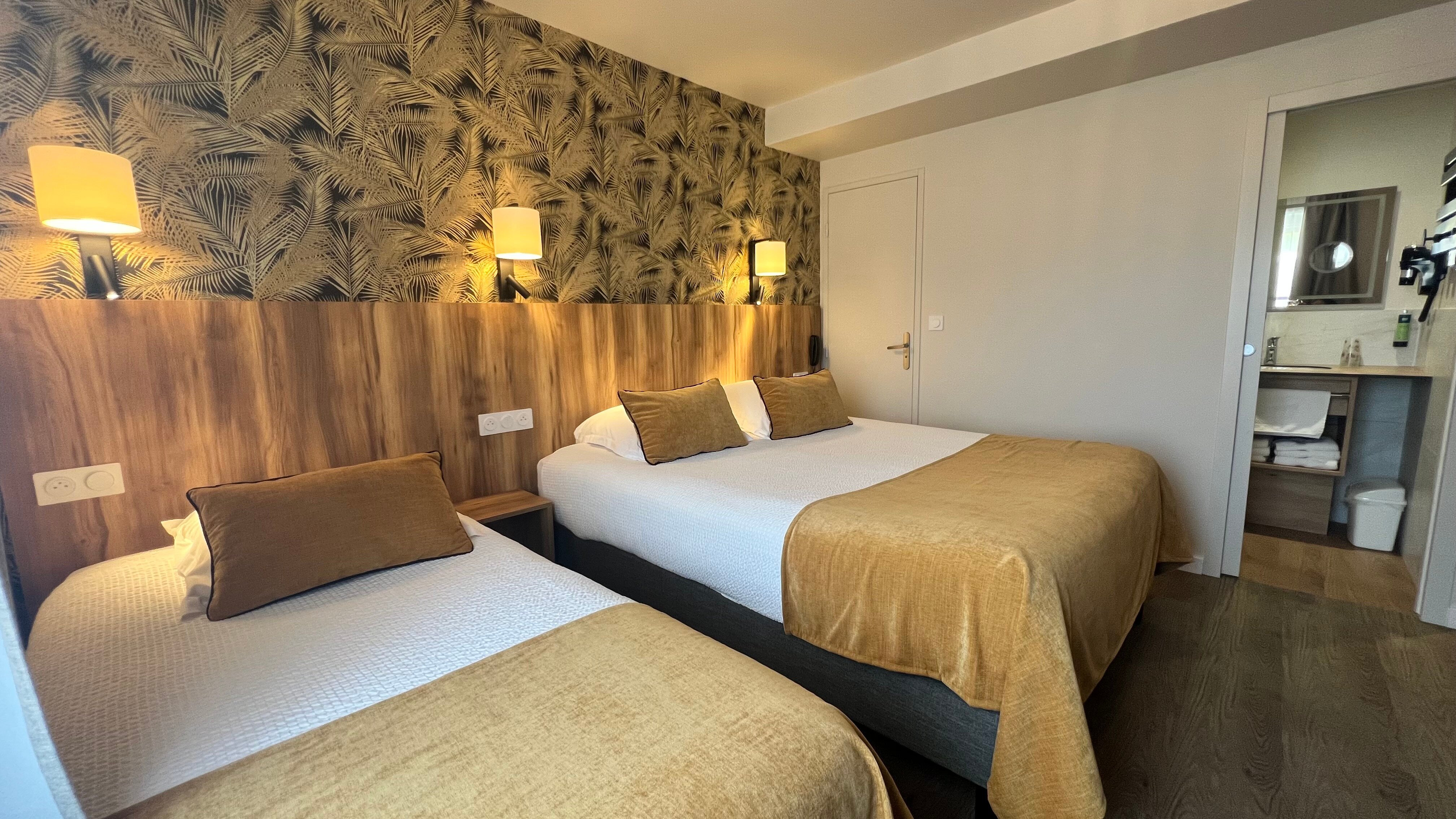 Logis Hôtel Azalées-客卧