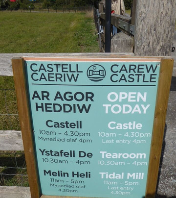 Carew Castle & Tidal Mill-Carew必去景点