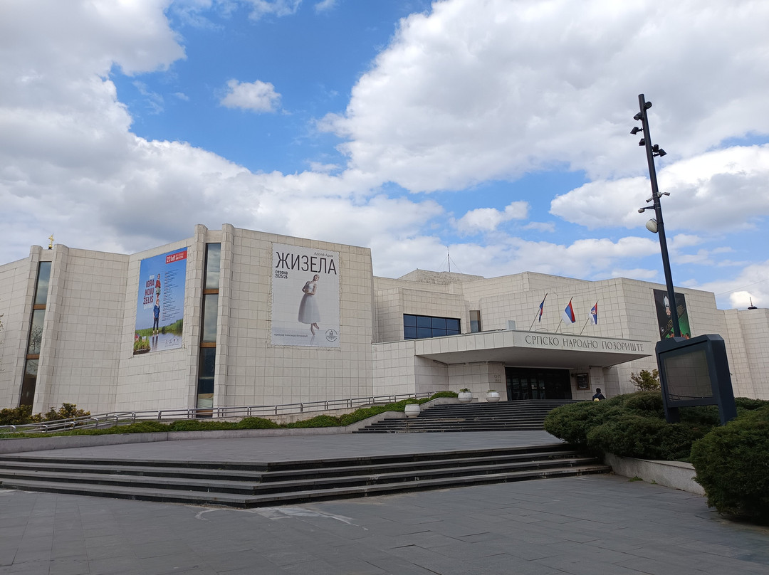 Serbian National Theatre in Novi Sad-诺维萨德必去景点