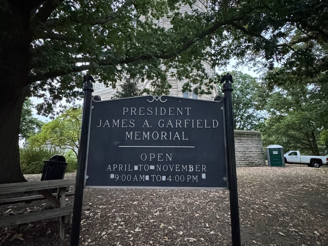 James A. Garfield Monument-克利夫兰必去景点