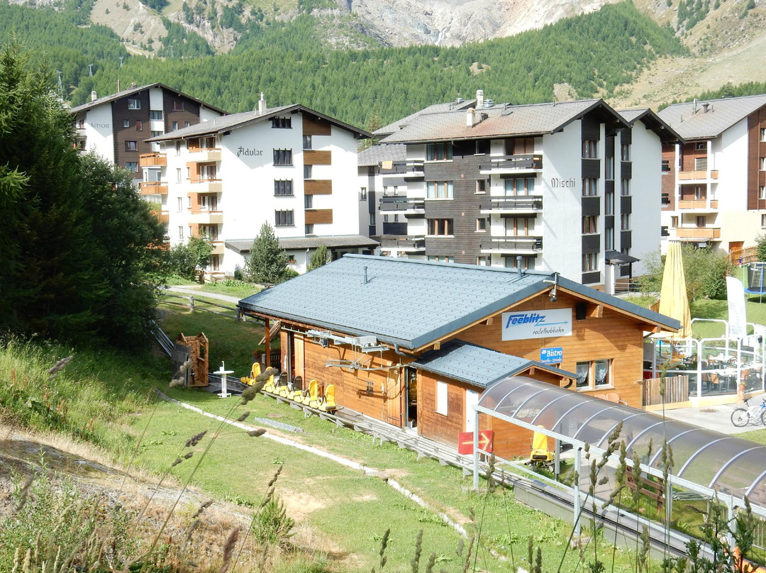 Saas-Almagell旅游景点-Feeblitz Rodelbobbahn