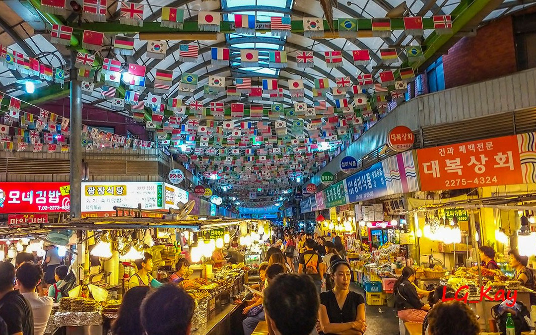 广藏市场-首尔必去景点