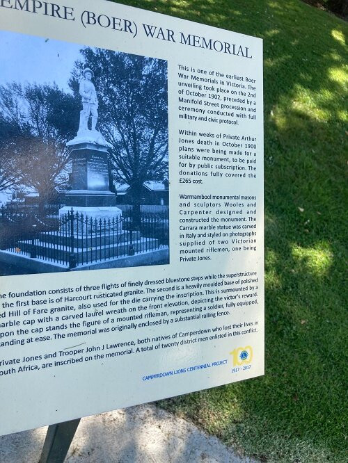 Camperdown War Memorial-坎普尔顿必去景点