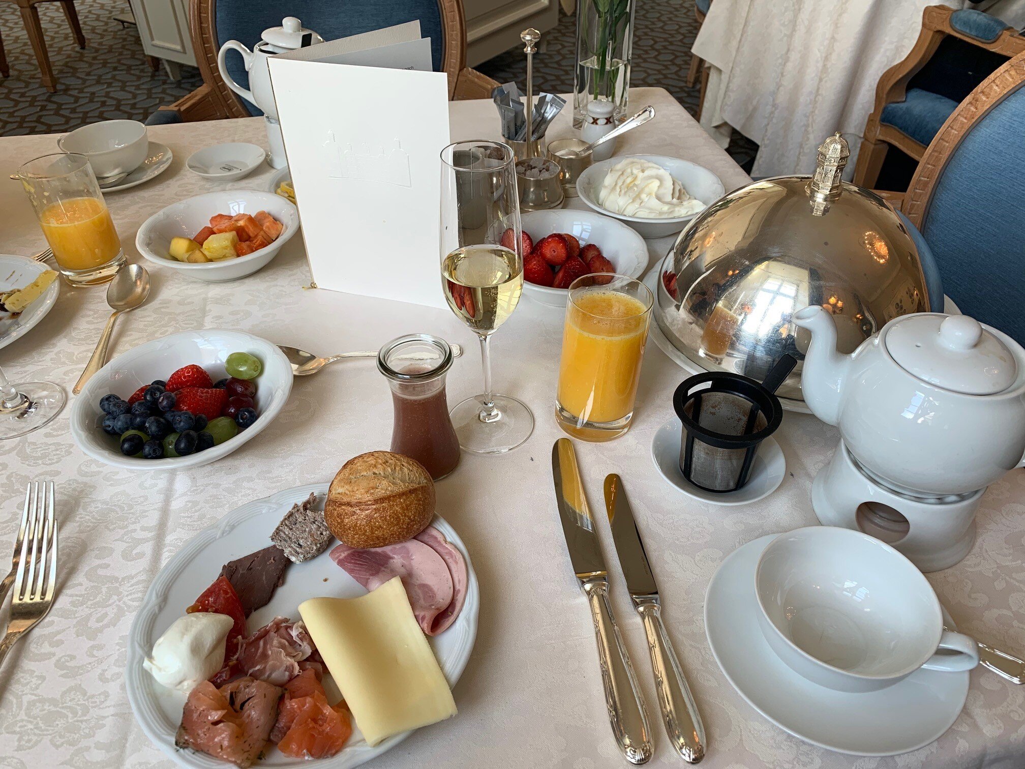 Althoff Grandhotel Schloss Bensberg-餐饮