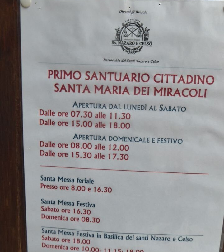 Santa Maria dei Miracoli-布雷西亚必去景点
