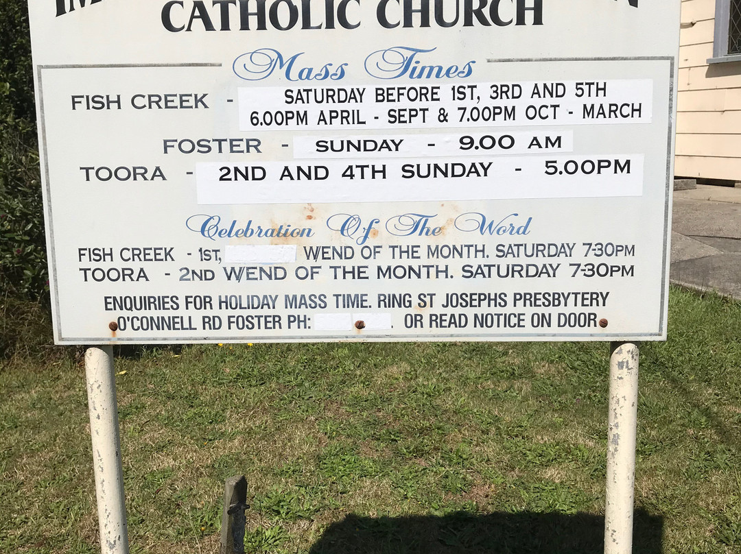 Catholic Church of the Immaculate Conception-Fish Creek必去景点