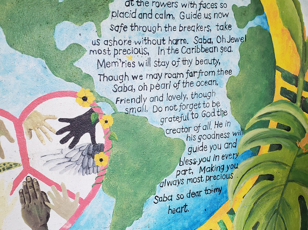 Tide Pools at Flat Point-萨巴岛必去景点