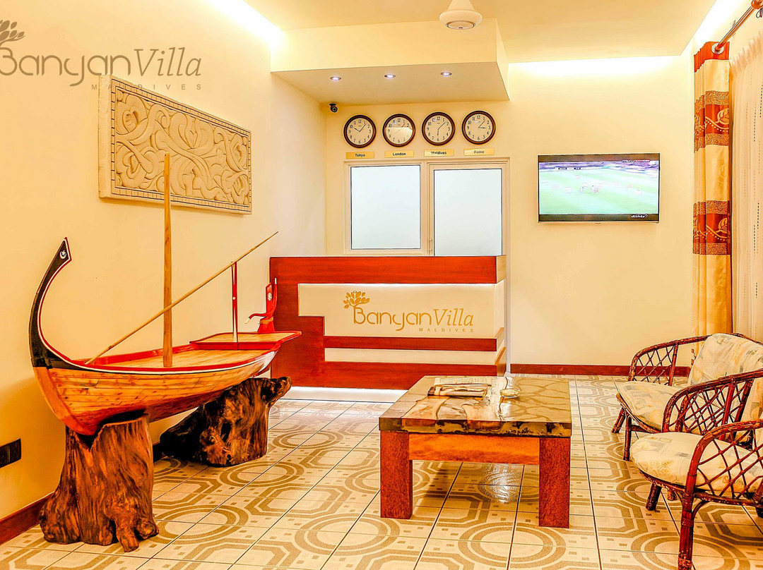 胡瓦哈杜岛酒店住宿-Banyan Villa Maldives