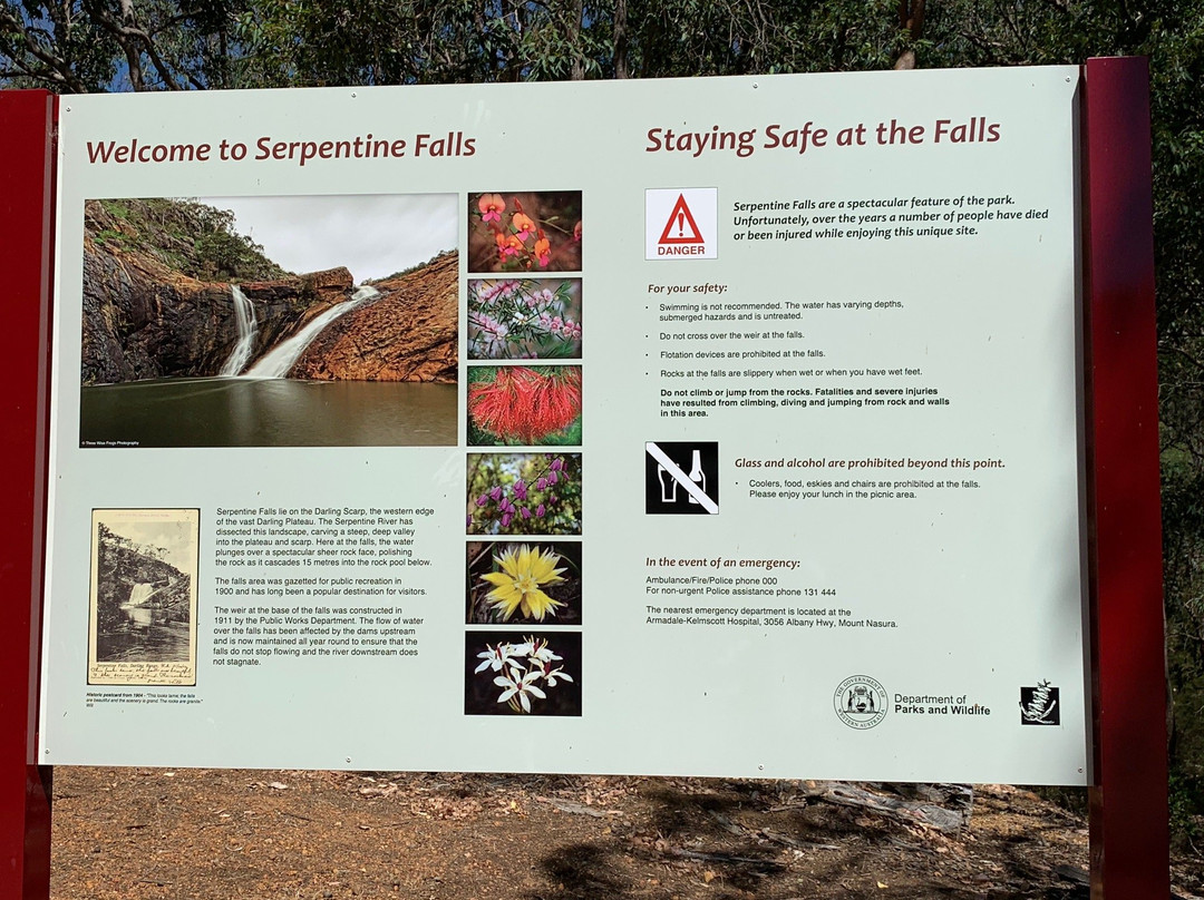 Serpentine Falls景点图片