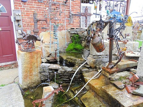 Herb Mackey's Metal Sculpture Yard