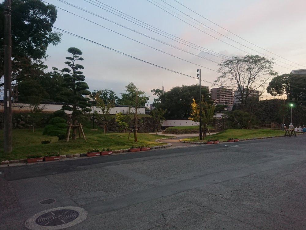 Oita Castle Ruin Park-大分市必去景点