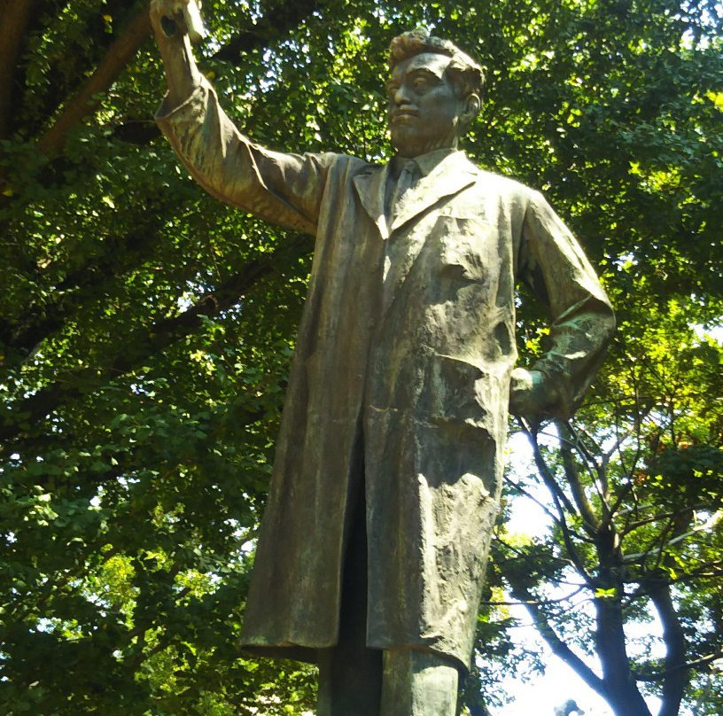 Hideyo Noguchi Statue-Uenokoen必去景点