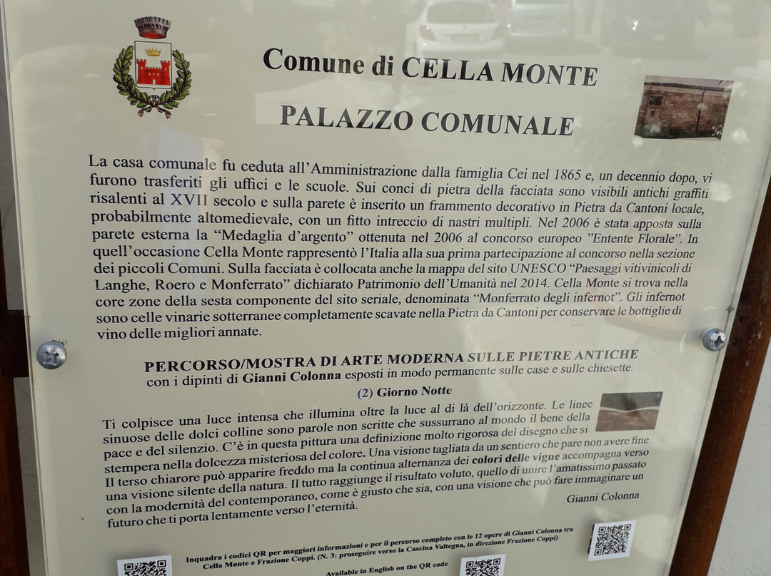 Palazzo Comunale Di Cella Monte景点图片