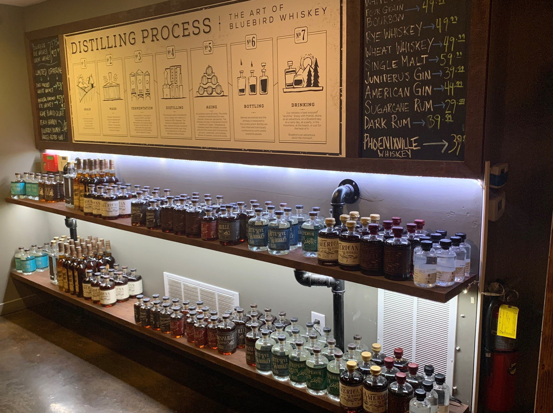 Bluebird Distilling-Phoenixville必去景点