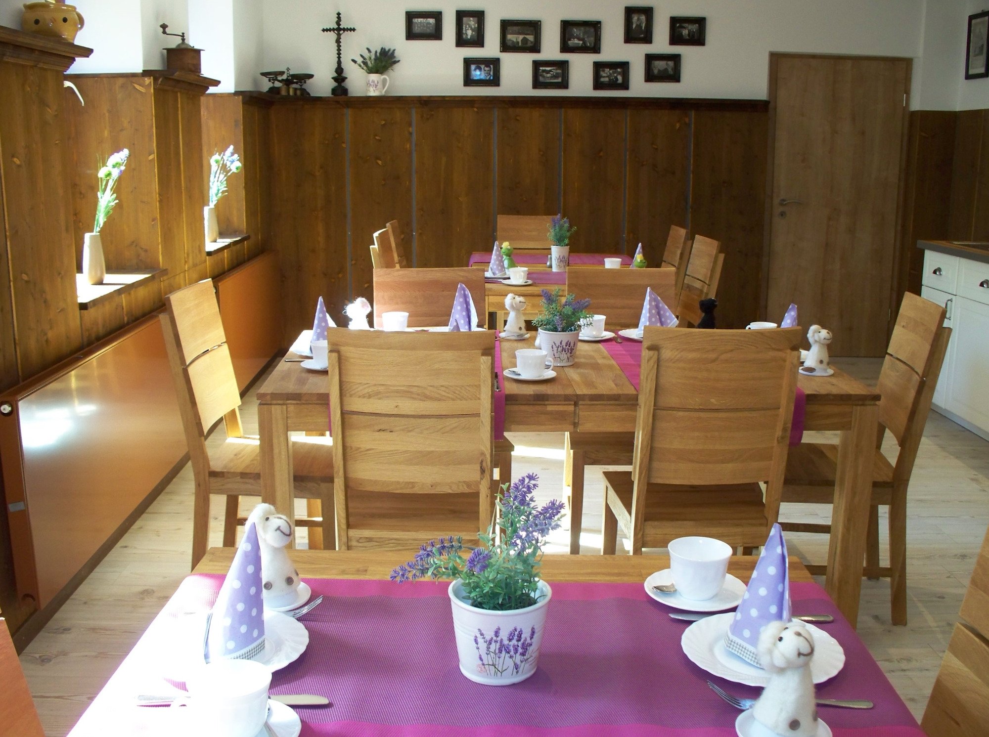 Pension Stern Rauenberg-餐饮