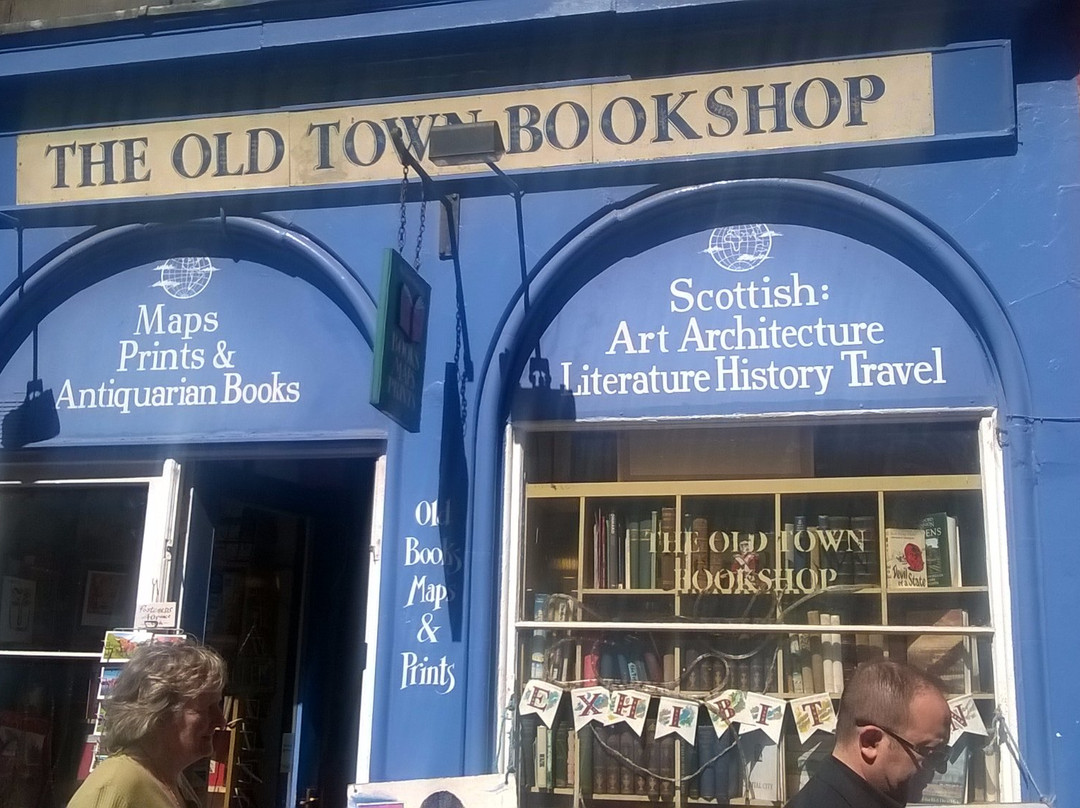 The Old Town Bookshop-爱丁堡必去景点