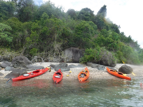 Sea Kayak Adventure Paddle-汉密尔顿岛必去景点