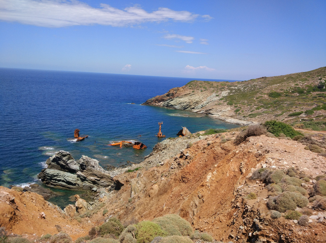 Semiramis Shipwreck-安德罗斯必去景点