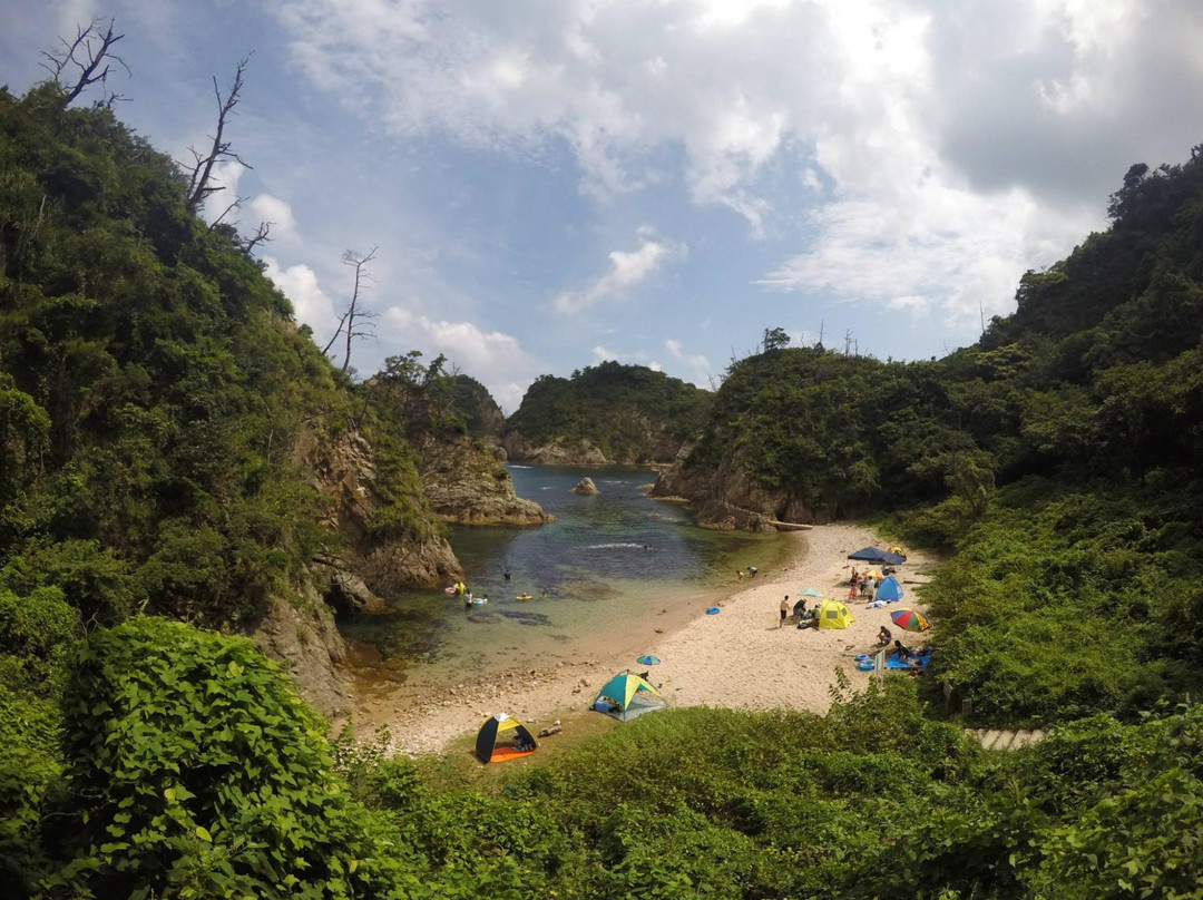 Shirahara Kamogaiso Rocky Shore-岩美町必去景点