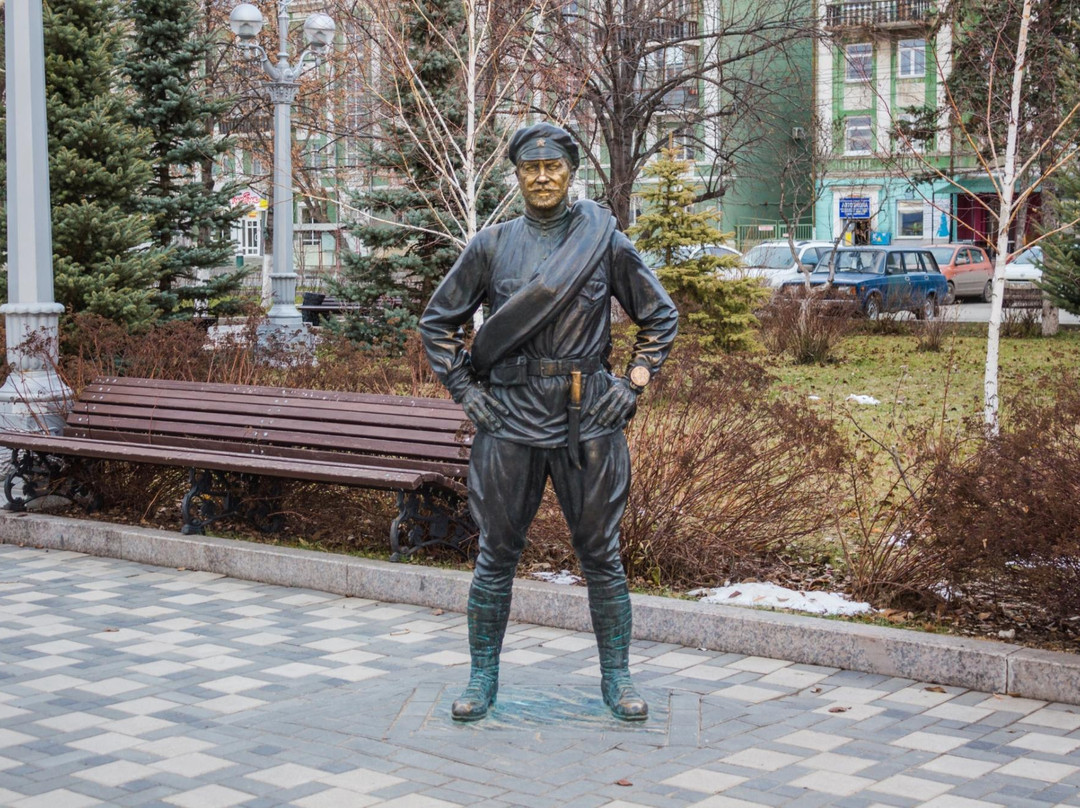 Monument to Red Army Soldier Fyodor Sukhov景点图片