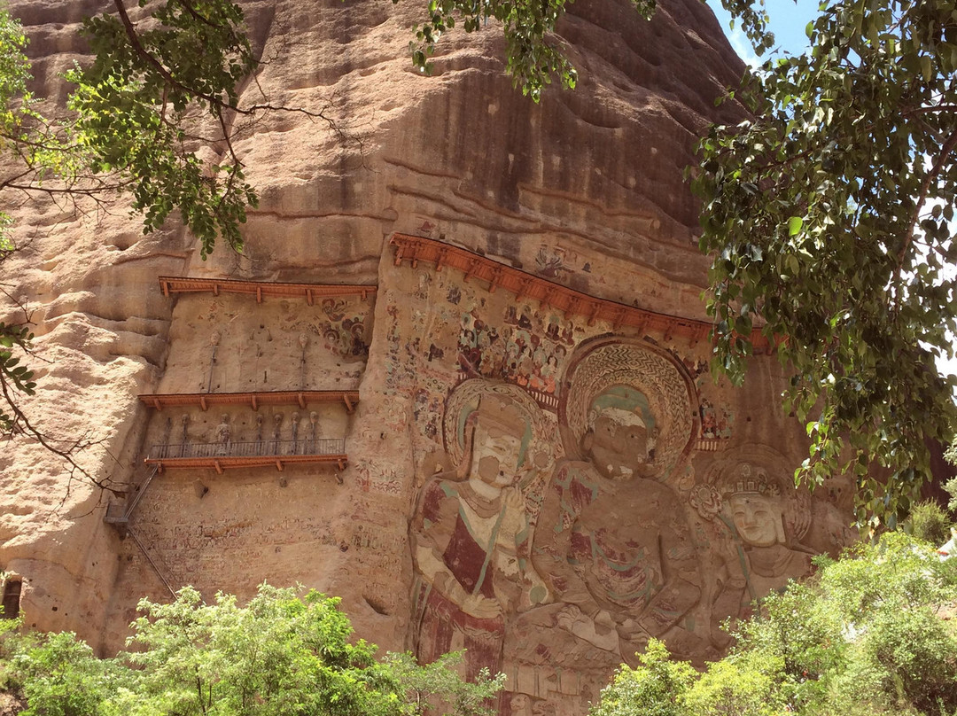 天水水帘洞石窟-武山县必去景点