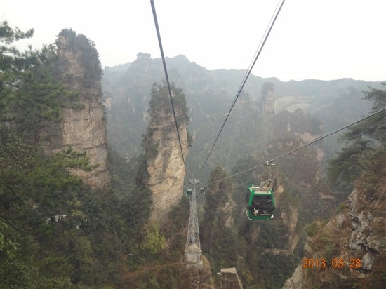 张家界大峡谷景点图片