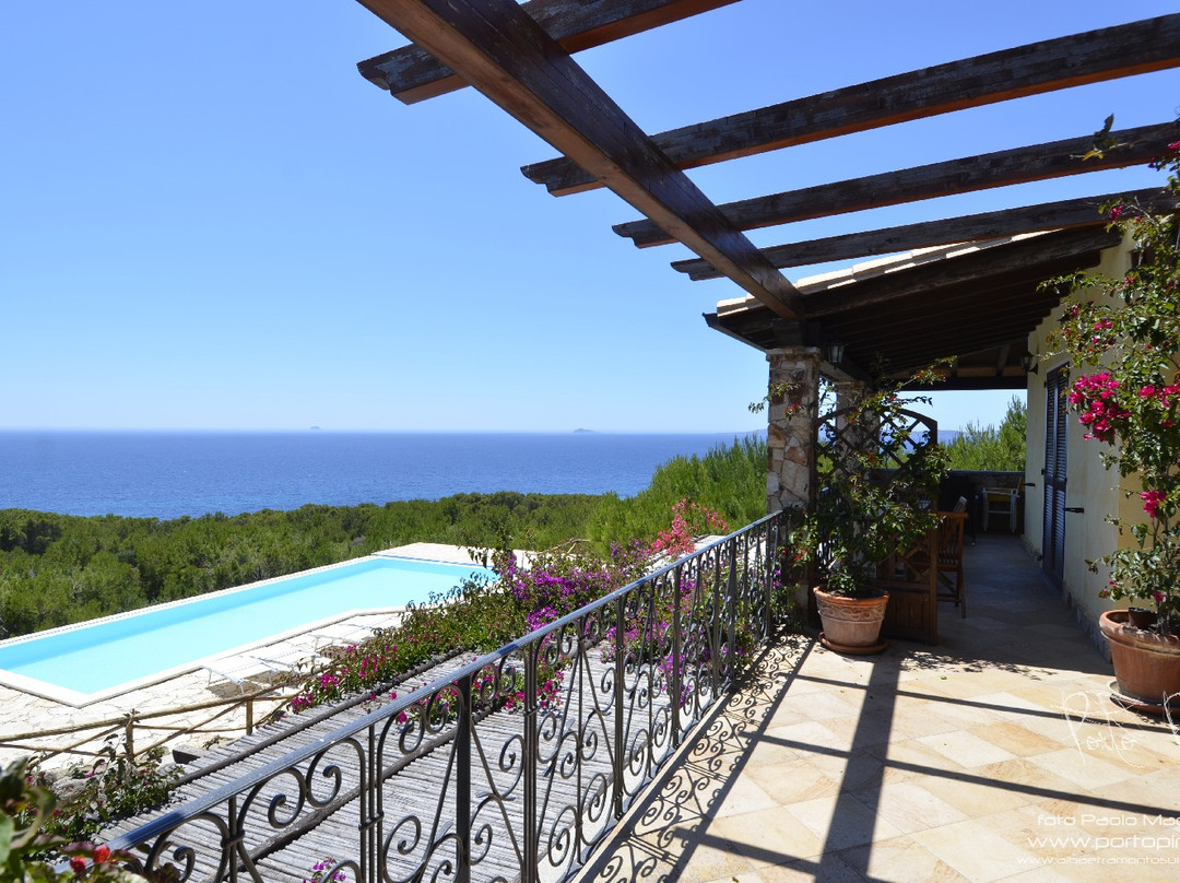 Porto Pino酒店住宿-Residenze Alba e Tramonto sul Mare