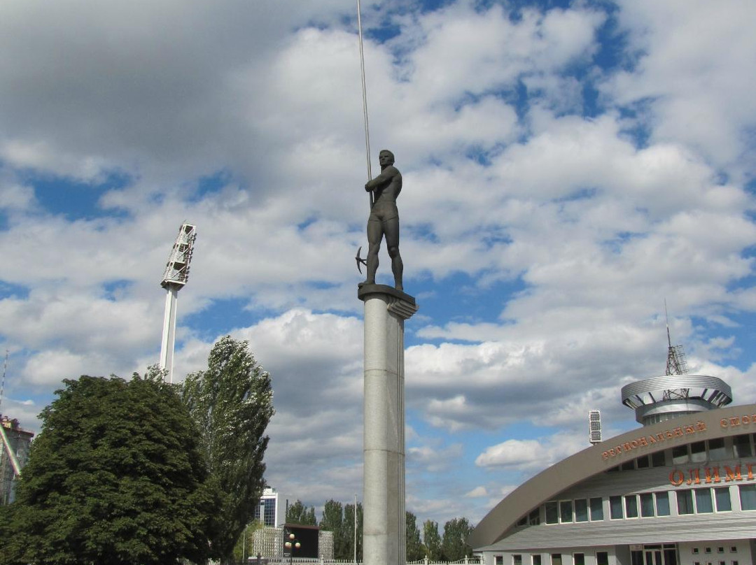 Monument to Sergey Bubka