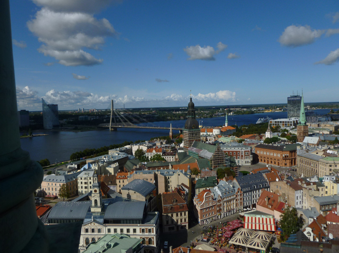 View of Riga from St Peter's Church Tower景点图片