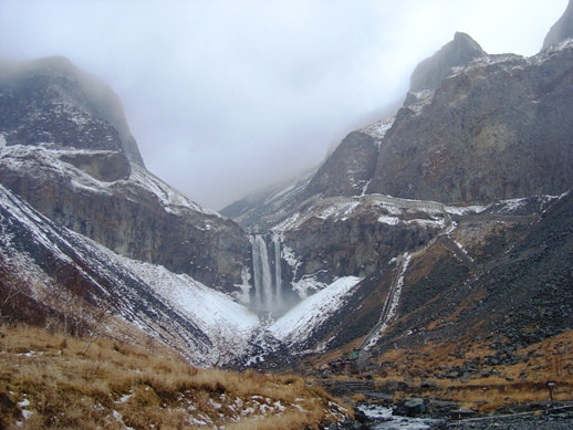 长白山瀑布-白山市必去景点