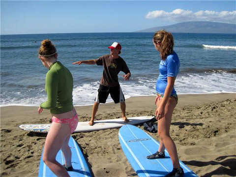 Maui Surfer Girls-拉海纳必去景点