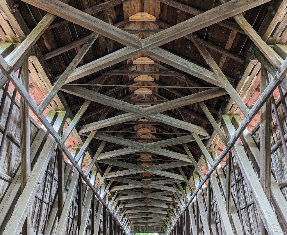 Pont couvert des Rivières-Notre-Dame-de-Stanbridge必去景点
