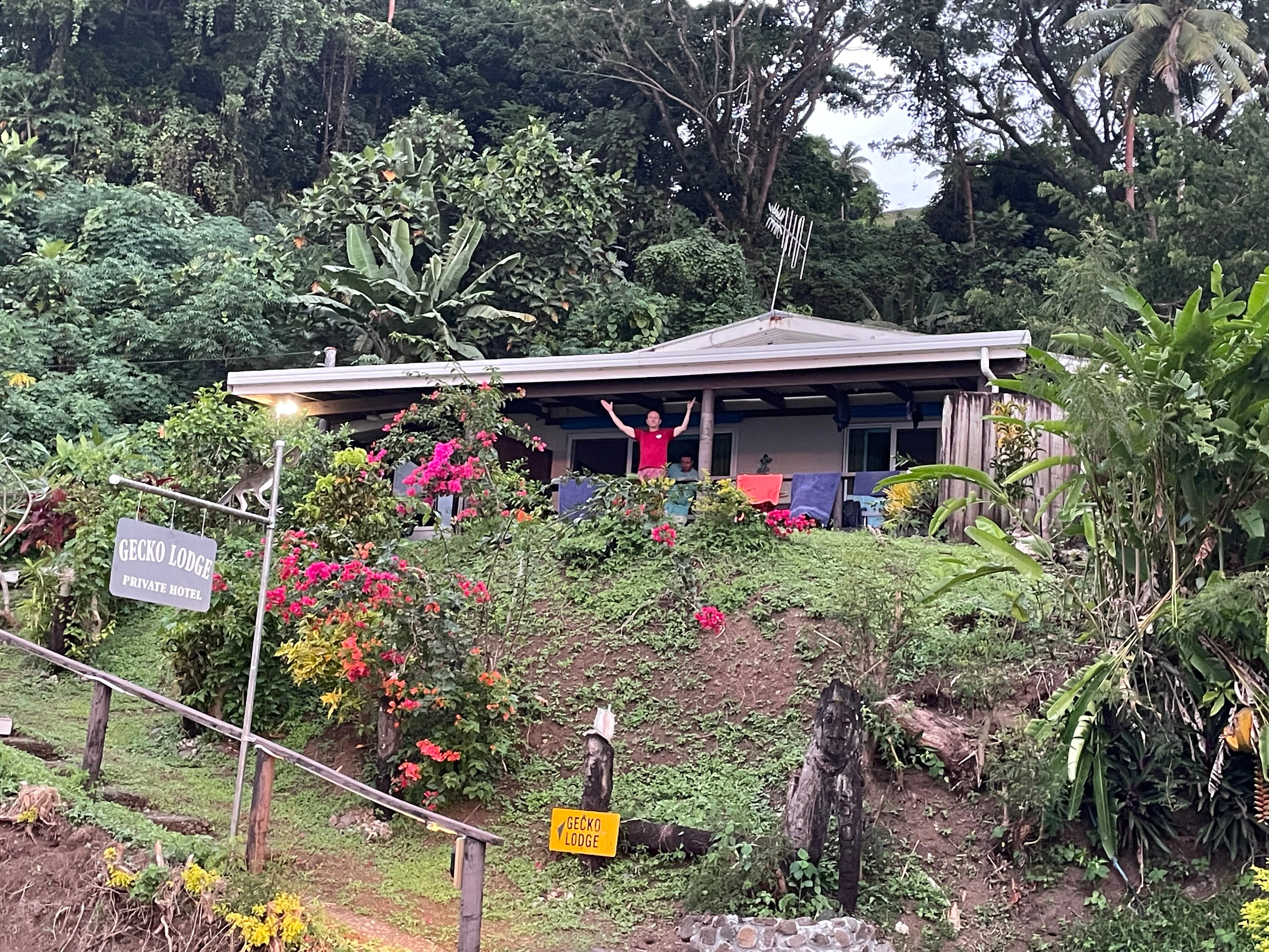 斐济壁虎山林小屋-浴室