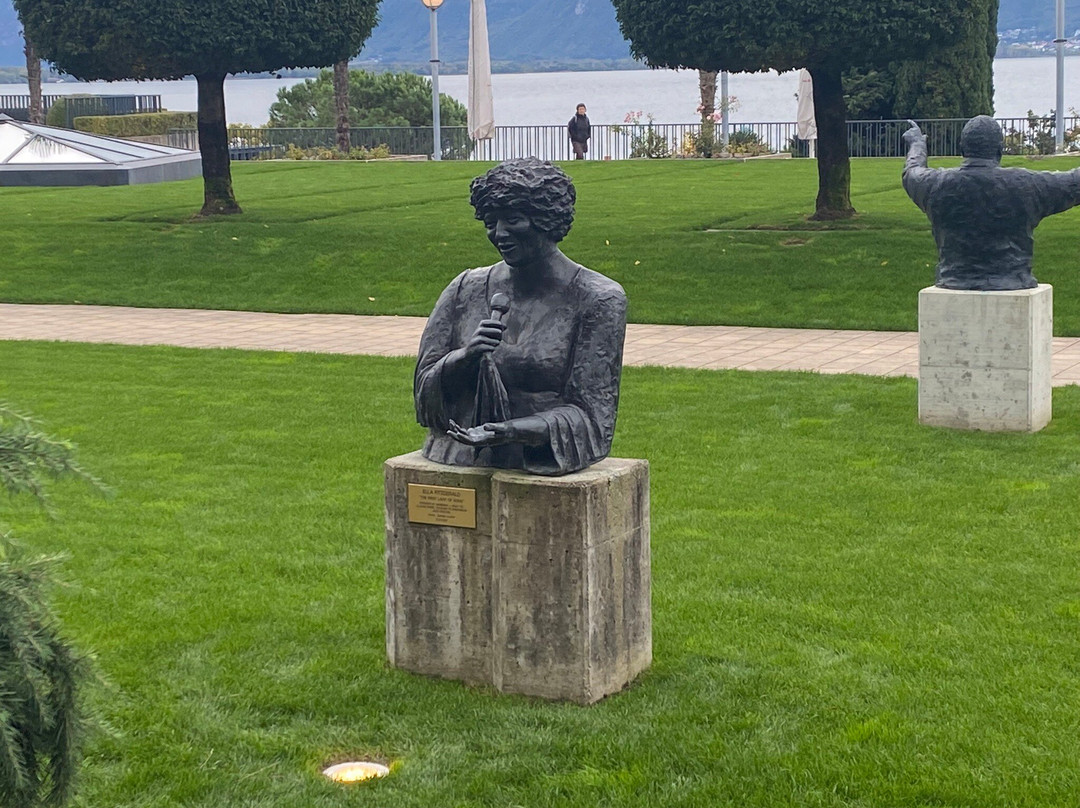 Alley Of Jazz Musician Sculptures