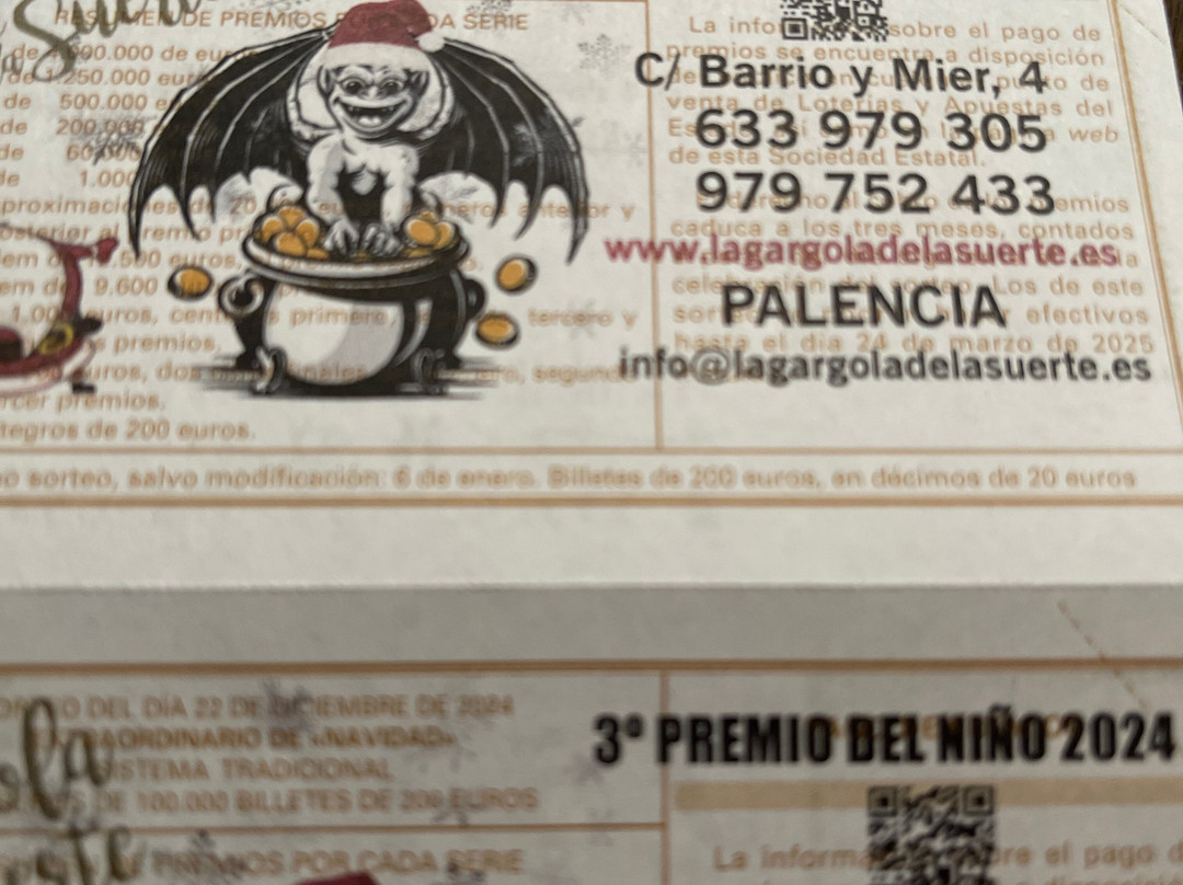 Lotería La Gargola De La Suerte景点图片